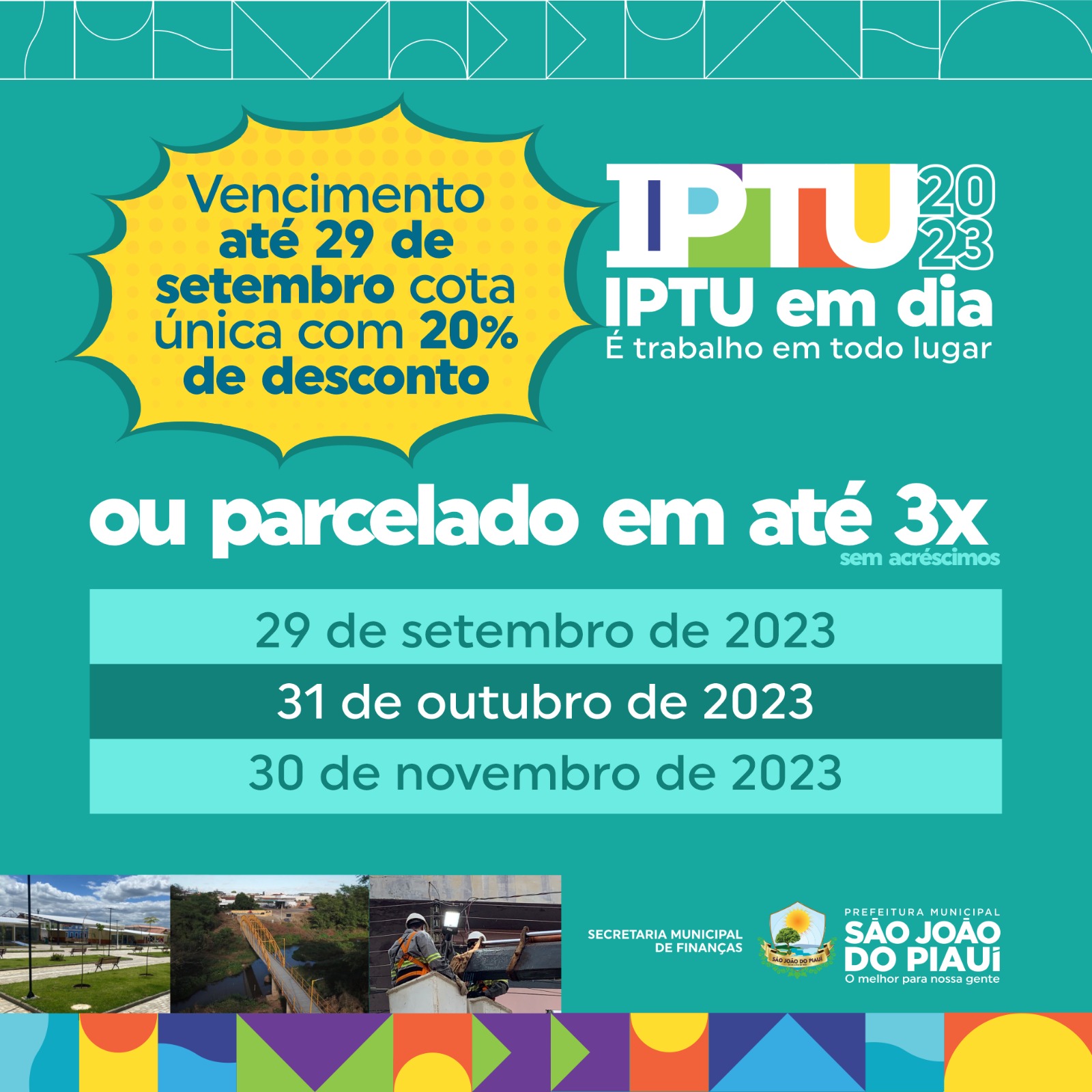 IPTU 2023 – contribuintes começam a receber os carnês.