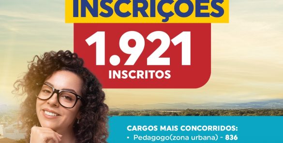 Concurso tem recorde de inscrições: cerca de dois mil inscritos