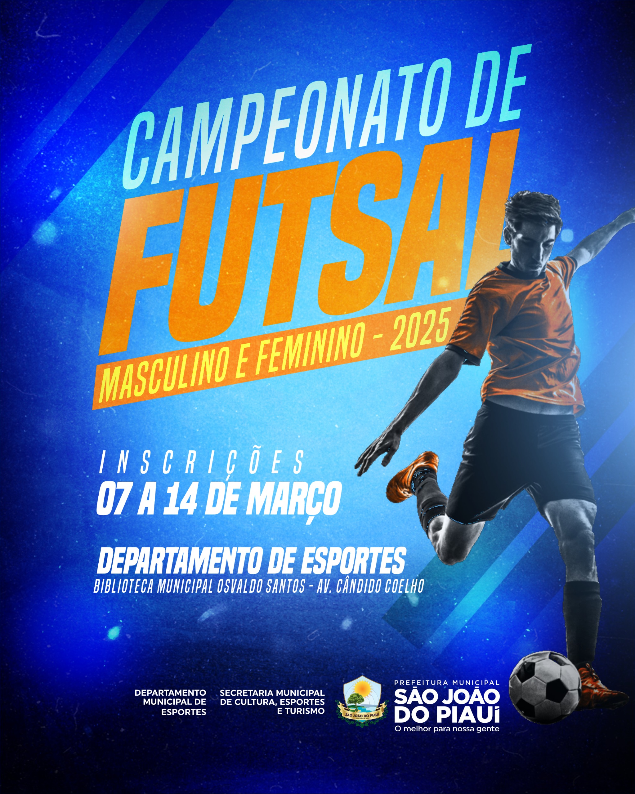 Campeonato de Futsal tem R$10 mil reais em premiação